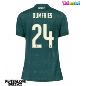 Real Madrid Denzel Dumfries #24 Dámské Venkovní Dres 2026-27 Krátký Rukáv Real Madrid Denzel Dumfries #24 Dámské Venkovní Dres 2026-27 Krátký Rukáv